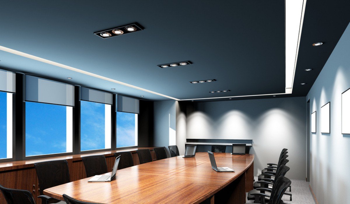 Chic office false ceiling ideas
