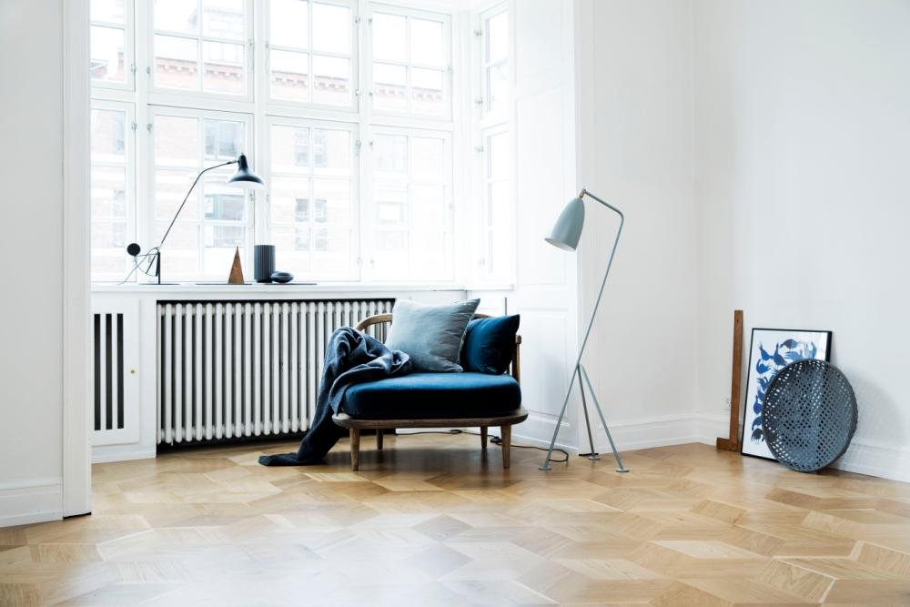 Hexagonal wooden floor designs