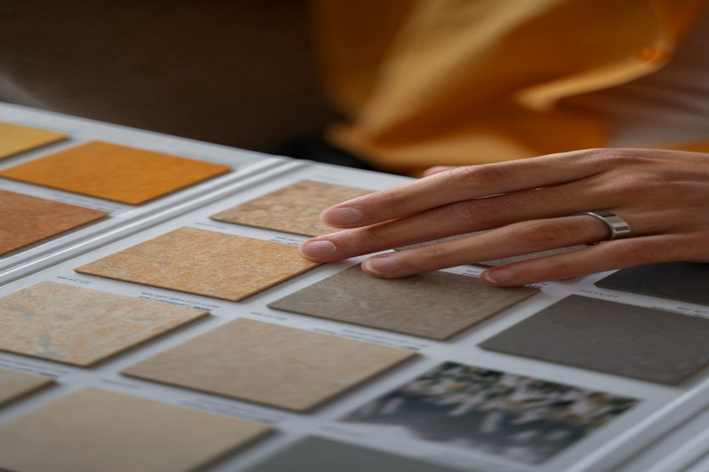 Interior material and finish selection
